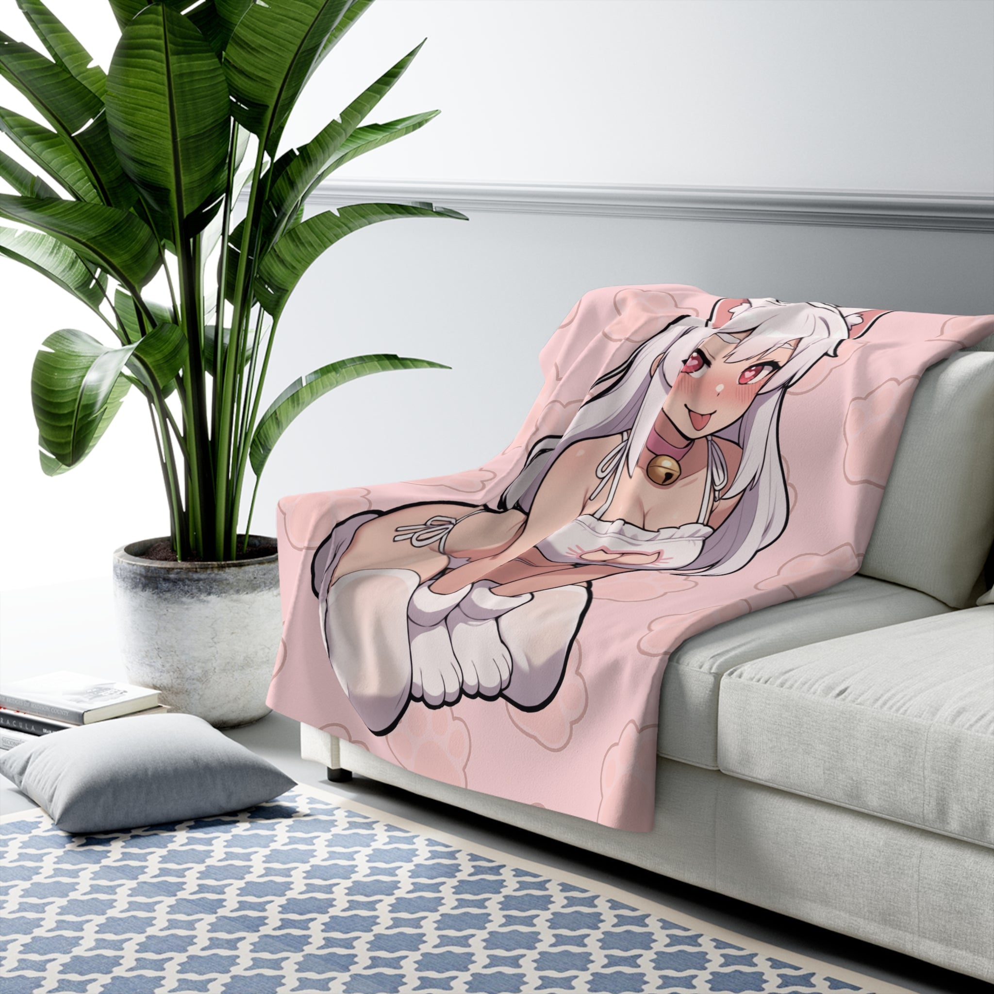 Nyan Sherpa Blanket